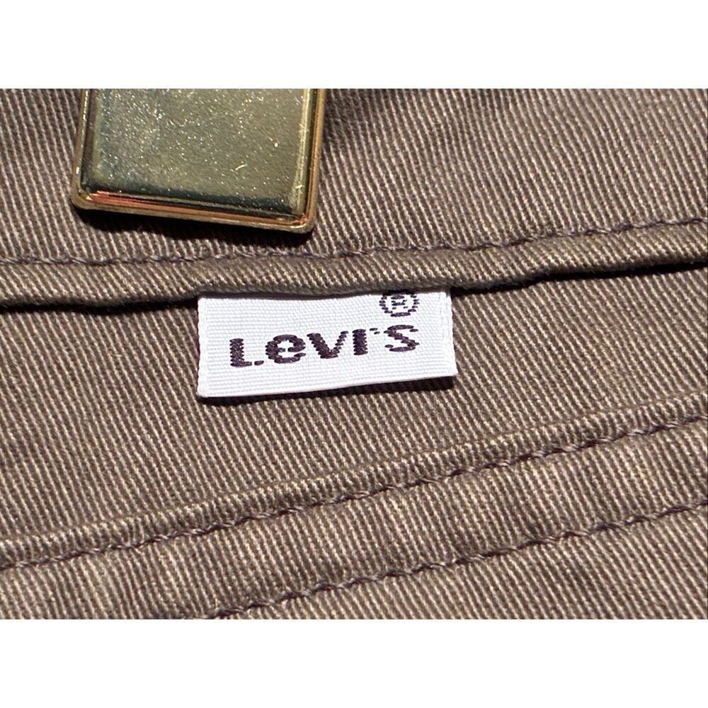 Levi's '94 Cargo Mini Skirt Grape Leaf Olive Size 29 NWT A75200001 - Picture 5 of 8